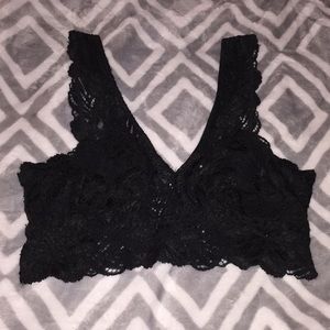 Black bralette